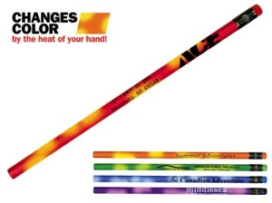 Custom Mood Pencils with Colored Erasers