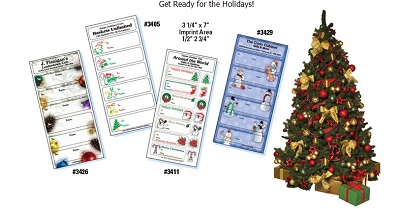 Christmas Gift Tags Imprinted Christmas Gift Tags