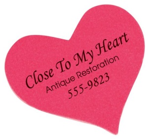 Heart Shape Emery Boards