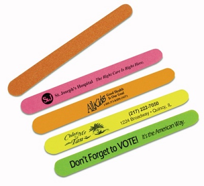 Promotional Neon Emery Boards Neon Emery Boards