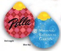 Ornament Shaped Personalized Emery Boards