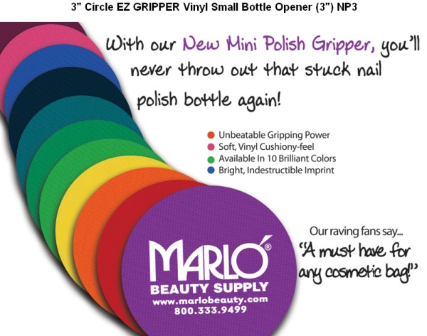 Nail Polish Vinyl Bottle Openers