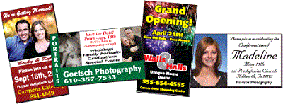 Custom Save The Date Magnets: 3.5 x 2 Custom 3.5 x 2 Magnet