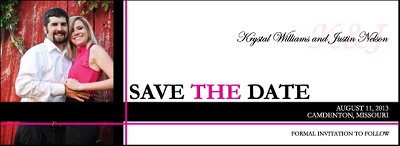 2" x 5-1/2" Square Corner Save The Date Wedding Magnets 2" x 5-1/2" Square Corner Wedding Date Saver Magnets