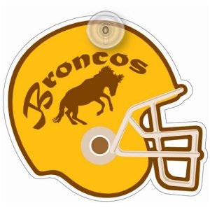 Helmet Plastic Window Sign