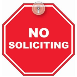 Stop Sign Plastic Window Hanger