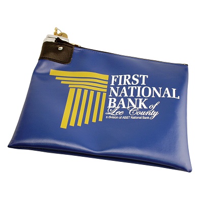 Custom Printed Vinyl Lock Deposit Bag