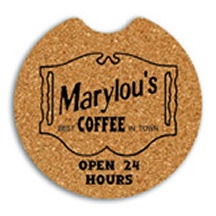 Promotional Cork Car Coasters