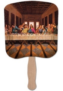 Last Supper Church Fan