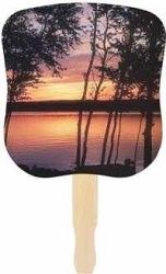 Sunset Hand Fan