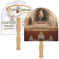Ascension Inspirational Hand Fan