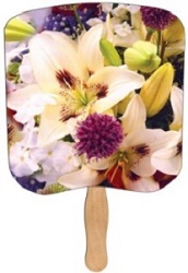 Lily Scenic Hand Fan