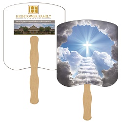 Stairway To Heaven Inspirational Hand Fan