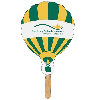 Balloon Sandwich Hand Fan