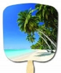 Beach Scene Hand Fan Beach Scene Hand Fan