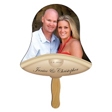 Wedding Bell Hand Fan Wedding Bell Hand Fan