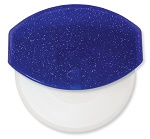 Pizza Cutter Color - Sparkle Translucent Blue