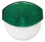 Pizza Cutter Color - Sparkle Translucent Green