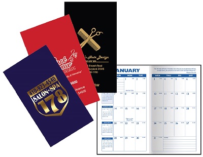 Promotional Cardstock Monthly Pocket Planners