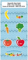 Fruits and Veggies Fun Sticker Sheets