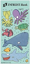 Sea Critters Fun Sticker Sheets