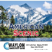 American Scenic Calendar Cover