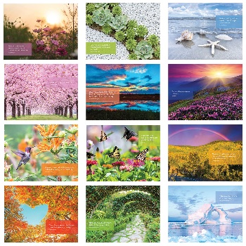 Inspiration  Calendar Monthly Scenes