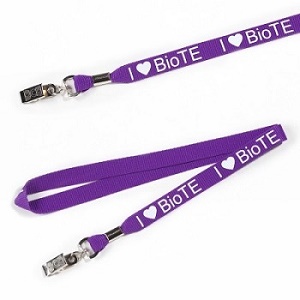 Custom Printed Lanyard with Bulldog Clip