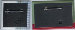 Back of Square or Rectangular Customized Election Campaign Pins