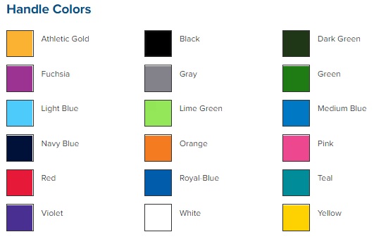 Polar Ice Scraper Handle Color Options