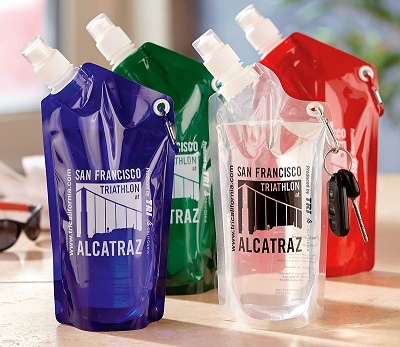 Collapsible Water Bottle with Custom Imprint