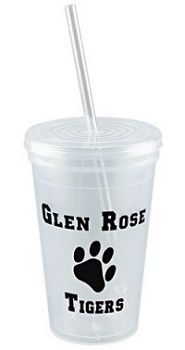 Custom Clear USA Made Acrylic Tumbler