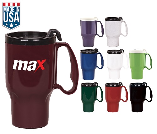 Roadster 16 oz Insulated Auto Travel Mug