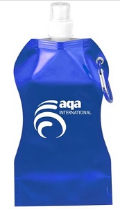 Wave Collapsible Water Bottle with Custom Imprint