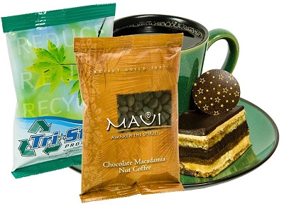 Full Color Custom Imprinted One Pot Gourmet Coffee Bag