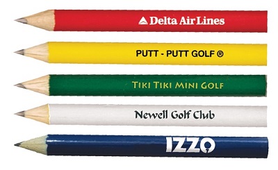Round Golf Pencil Round Golf Pencil