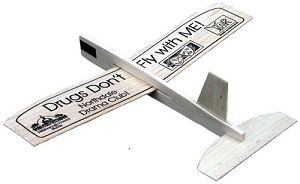 Printed Balsa Wooden Airplane